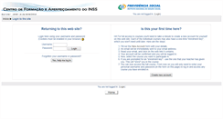 Desktop Screenshot of escolavirtual2.previdencia.gov.br